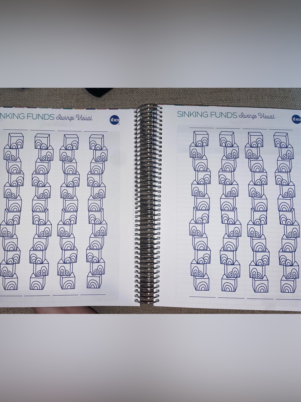 Full size budget by paycheck tbm budget spiral note book - Picture 3 of 15